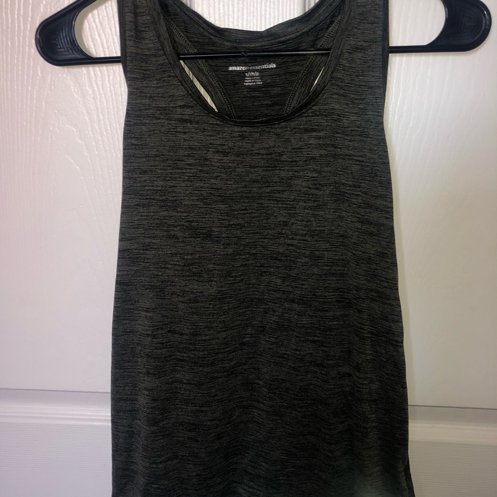 gray tank, soft and durable